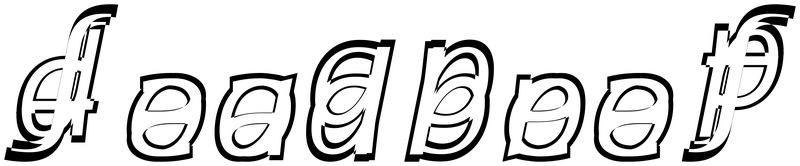 Ambigram for deadbeef in Consolai